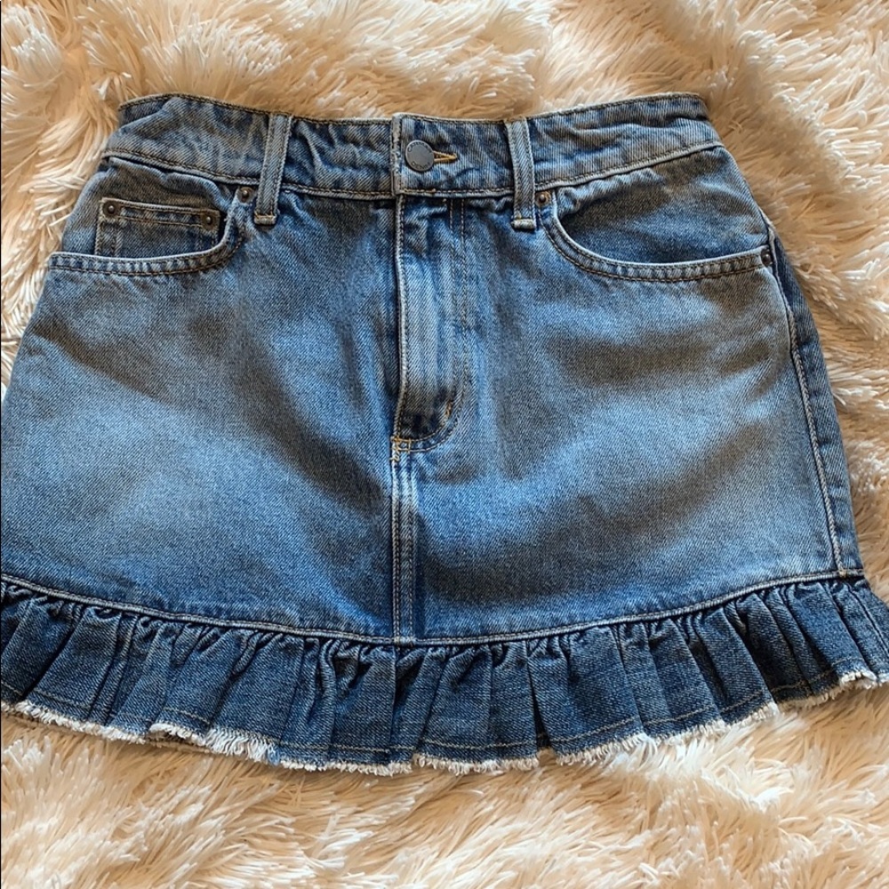 Carmar denim skirt
